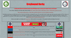 Desktop Screenshot of greyhoundderby.com